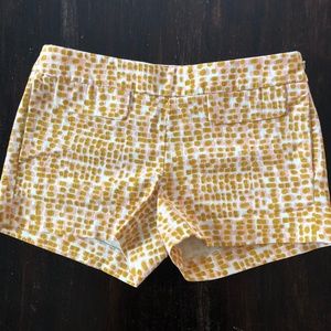 Pink + Olive J.Crew Shorts